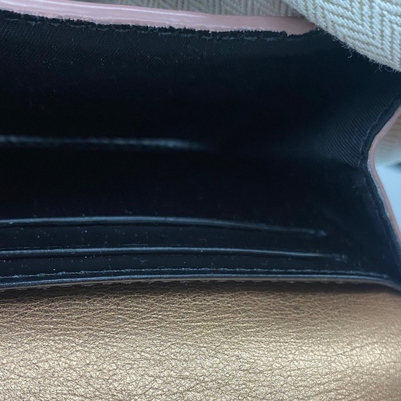Alexander Wang Metallic Rose Gold Card Case Wallet - Picture 6 of 7